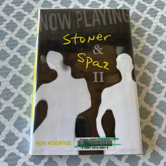 Now Playing Stoner & Spaz II by Ron Koertge Hardcover Book Pre-Loved - Picture 1 of 6